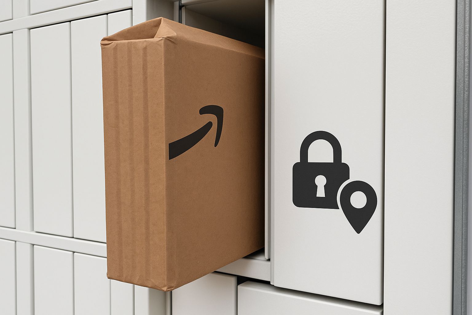 En hand håller en smartphone som visar en spårningssida för ett paket.